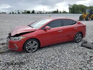 2017 Hyundai Elantra SE with VIN 5NPD84LF0HH099452, listed as a Copart auction lot 85324125 with 69,026 mi miles and Salvage title. Bid and sale history available at DreamBid. Image 1.