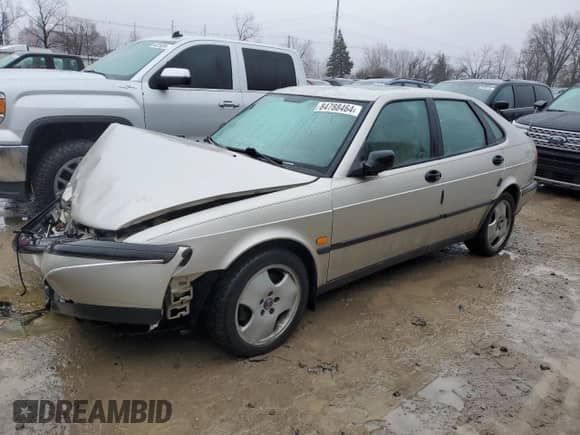 1997 Saab 900 с VIN YS3DF58N1V2046857, выставлен на аукционе Copart как лот 84788464 с пробегом 90 640 миль миль и Чистый • Clean title. История ставок и продаж доступна на DreamBid. Изображение 1.