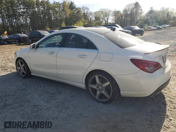 2017 Mercedes-Benz CLA 250 with VIN WDDSJ4GB6HN412223, listed as a Copart auction lot 55329815 with 90,009 mi miles and Salvage title. Bid and sale history available at DreamBid. Image 2.