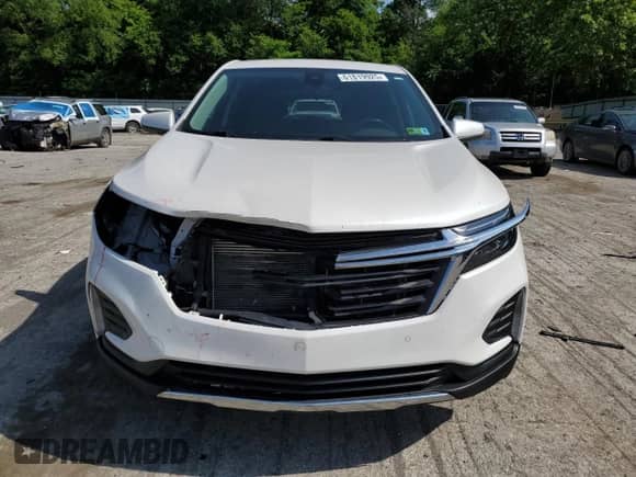 2022 Chevrolet Equinox LT z VIN 3GNAXUEV0NL213429, wystawiony jako Copart lot #61819925 z przebiegiem 61 414 mil mil oraz Szkoda całkowita • Salvage title. Historia ofert i sprzedaży dostępna na DreamBid. Obrazek 5.