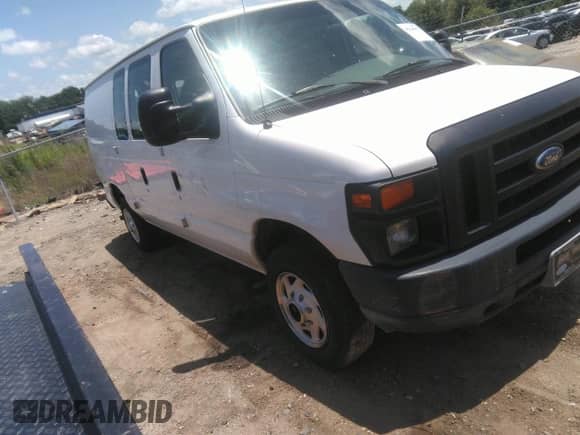 2008 Ford Econoline Cargo Commercial with VIN 1FTNE14W58DA34080, listed as a IAAI auction lot 42548413 with 115,139 mi miles and . Bid and sale history available at DreamBid. Image 1.