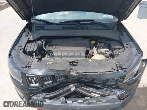 2018 Jeep Compass Trailhawk z VIN 3C4NJDDB1JT451464, wystawiony jako IAAI lot #42674943 z przebiegiem 114 704 mil mil oraz . Historia ofert i sprzedaży dostępna na DreamBid. Obrazek 10.