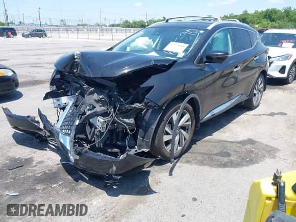 2020 Nissan Murano SL z VIN 5N1AZ2CJ5LN153390, wystawiony jako IAAI lot #42274848 z przebiegiem 56 824 mil mil oraz . Historia ofert i sprzedaży dostępna na DreamBid. Obrazek 2.