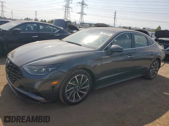 2022 Hyundai Sonata Limited с VIN KMHL34J20NA195820, выставлен на аукционе Copart как лот 72010545 с пробегом 32 881 миль миль и Списание • Salvage title. История ставок и продаж доступна на DreamBid. Изображение 1.