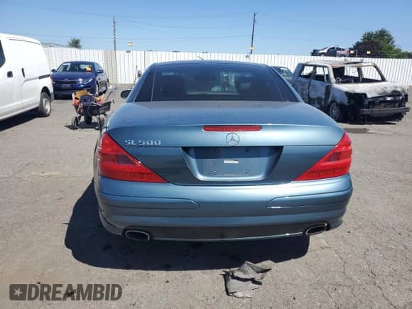 2004 Mercedes-Benz SL 500 z VIN WDBSK75F34F085216, wystawiony jako Copart lot #65427015 z przebiegiem Nie podano mil oraz Szkoda całkowita • Salvage title. Historia ofert i sprzedaży dostępna na DreamBid. Obrazek 6.