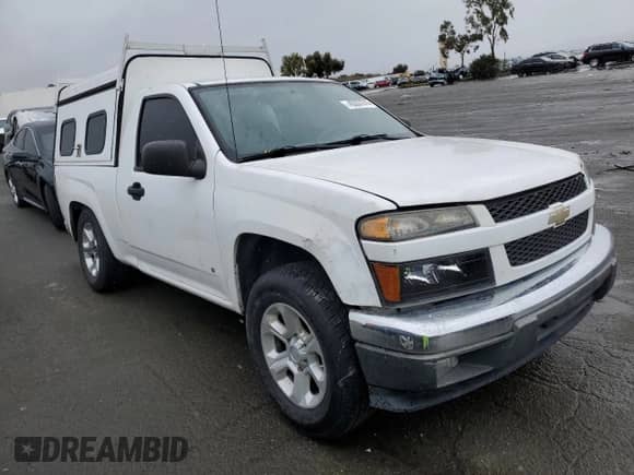 2009 Chevrolet Colorado Work Truck with VIN 1GCCS149398145750, listed as a Copart auction lot 45337275 with 173,505 mi miles and Salvage title. Bid and sale history available at DreamBid. Image 4.