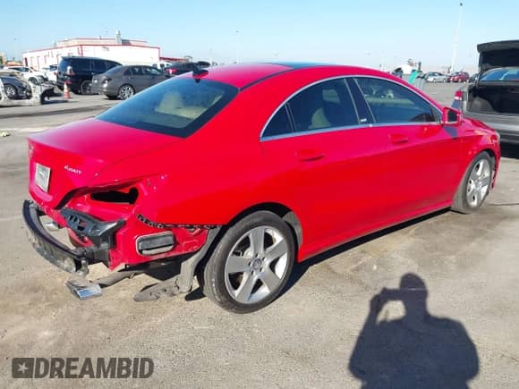 2016 Mercedes-Benz CLA 250 with VIN WDDSJ4GB5GN364955, listed as a IAAI auction lot 43408956 with 47,092 mi miles and . Bid and sale history available at DreamBid. Image 4.