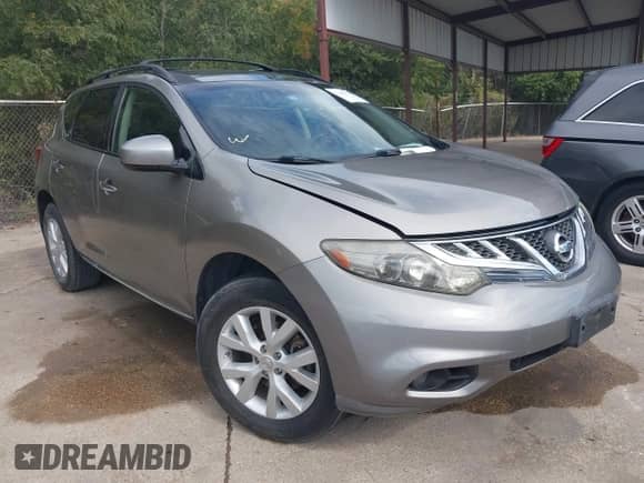 2011 Nissan Murano SL z VIN JN8AZ1MU4BW068545, wystawiony jako IAAI lot #43466424 z przebiegiem 144 731 mil mil oraz . Historia ofert i sprzedaży dostępna na DreamBid. Obrazek 1.