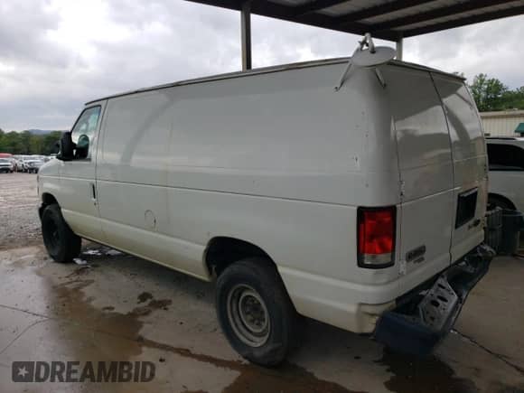 2014 Ford Econoline Cargo Commercial with VIN 1FTNE2EL4EDA61342, listed as a Copart auction lot 69661304 with 223,902 mi miles and Salvage title. Bid and sale history available at DreamBid. Image 2.