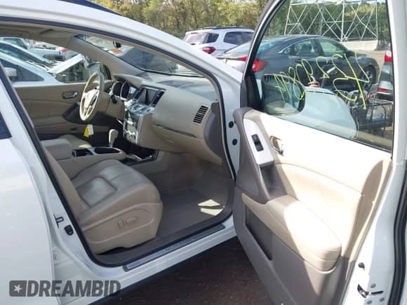 2011 Nissan Murano SL with VIN JN8AZ1MW6BW176621, listed as a IAAI auction lot 43392894 with 138,400 mi miles and . Bid and sale history available at DreamBid. Image 5.