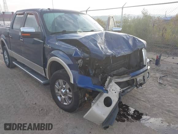 2010 Ford F-150 XL with VIN 1FTFW1EV5AFD15118, listed as a IAAI auction lot 43332302 with Not provided miles and . Bid and sale history available at DreamBid. Image 6.