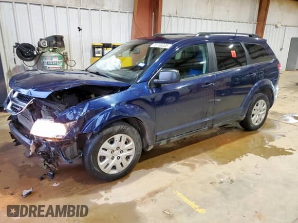 2020 Dodge Journey SE Value z VIN 3C4PDCAB4LT264902, wystawiony jako Copart lot #70766205 z przebiegiem 95 284 mil mil oraz Szkoda całkowita • Salvage title. Historia ofert i sprzedaży dostępna na DreamBid. Obrazek 1.