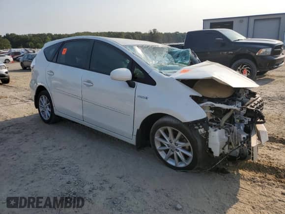 2013 Toyota Prius Five with VIN JTDZN3EU7D3192379, listed as a Copart auction lot 67631585 with Not provided miles and Salvage title. Bid and sale history available at DreamBid. Image 4.