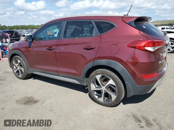 2017 Hyundai Tucson Sport with VIN KM8J3CA2XHU344478, listed as a Copart auction lot 71517445 with 103,632 mi miles and Salvage title. Bid and sale history available at DreamBid. Image 2.