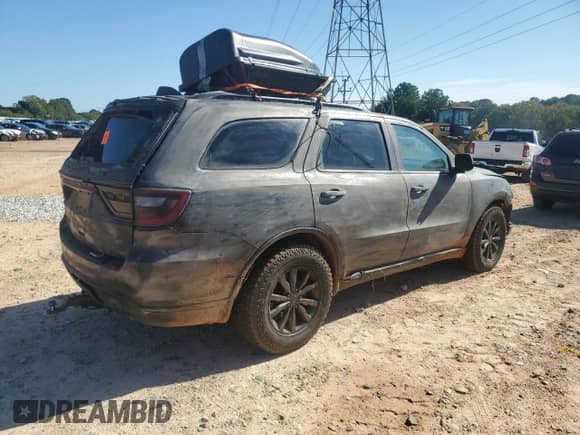 2014 Dodge Durango SXT with VIN 1C4RDJAG6EC503289, listed as a Copart auction lot 80101215 with Not provided miles and Salvage title. Bid and sale history available at DreamBid. Image 3.