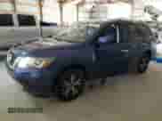 2017 Nissan Pathfinder SV with VIN 5N1DR2MNXHC696669, listed as a Copart auction lot 70101645 with 114,835 mi miles and Salvage title. Bid and sale history available at DreamBid. Image 1.