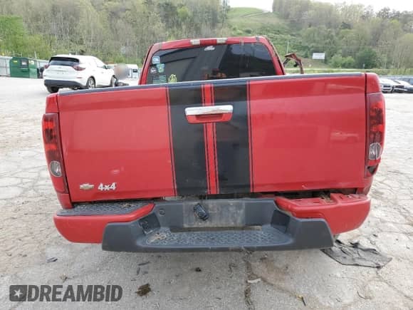 2010 Chevrolet Colorado 1LT with VIN 1GCKTCDE9A8145600, listed as a Copart auction lot 53667325 with 91,725 mi miles and Salvage title. Bid and sale history available at DreamBid. Image 6.