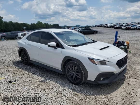 2023 Subaru WRX Premium with VIN JF1VBAF6XP9808224, listed as a Copart auction lot 65629435 with 23,737 mi miles and Clean title. Bid and sale history available at DreamBid. Image 4.