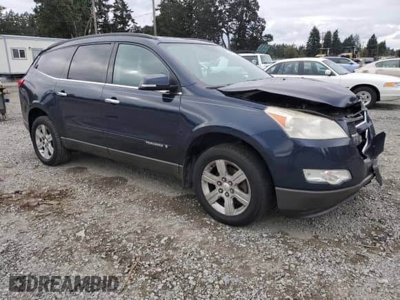 2009 Chevrolet Traverse 1LT z VIN 1GNEV23D59S133248, wystawiony jako Copart lot #81923525 z przebiegiem 206 143 mil mil oraz Szkoda całkowita • Salvage title. Historia ofert i sprzedaży dostępna na DreamBid. Obrazek 4.