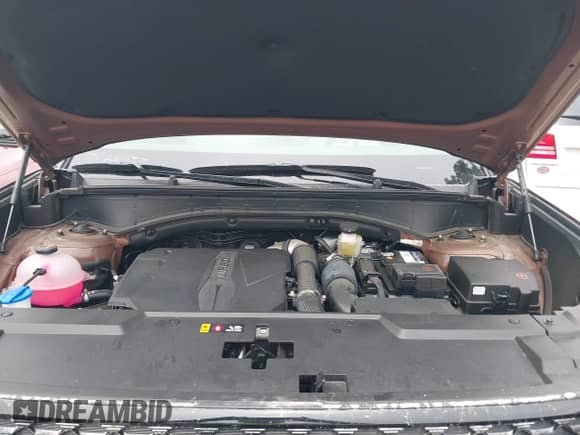 2024 Hyundai Santa Fe Calligraphy z VIN 5NMP5DGL2RH035384, wystawiony jako IAAI lot #42990436 z przebiegiem Nie podano mil oraz . Historia ofert i sprzedaży dostępna na DreamBid. Obrazek 10.