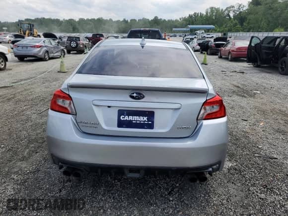 2017 Subaru WRX Premium with VIN JF1VA1E60H8814044, listed as a Copart auction lot 60159555 with 112,395 mi miles and Salvage title. Bid and sale history available at DreamBid. Image 6.