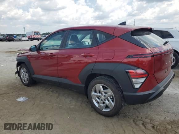 2024 Hyundai Kona SE с VIN KM8HA3AB9RU081888, выставлен на аукционе Copart как лот 69874955 с пробегом 12 741 миль миль и На запчасти • Non repairable. История ставок и продаж доступна на DreamBid. Изображение 2.