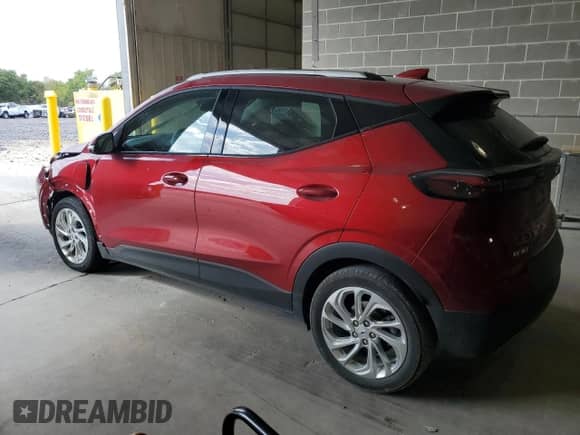 2023 Chevrolet Bolt EUV LT z VIN 1G1FY6S09P4196180, wystawiony jako Copart lot #81829935 z przebiegiem 22 569 mil mil oraz Szkoda całkowita • Salvage title. Historia ofert i sprzedaży dostępna na DreamBid. Obrazek 2.