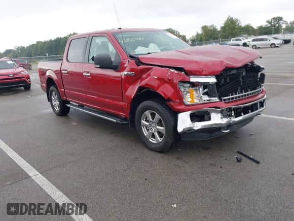 2018 Ford F-150 XL z VIN 1FTEW1EG5JFC42345, wystawiony jako IAAI lot #43305086 z przebiegiem 53 843 mil mil oraz . Historia ofert i sprzedaży dostępna na DreamBid. Obrazek 1.