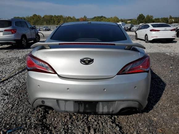 2013 Hyundai Genesis Coupe Grand Touring with VIN KMHHU6KJ2DU086941, listed as a Copart auction lot 80394665 with 164,610 mi miles and Salvage title. Bid and sale history available at DreamBid. Image 6.