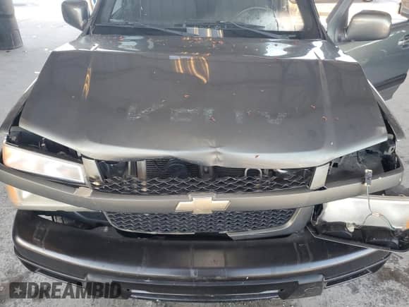 2011 Chevrolet Colorado 1LT with VIN 1GCDSCFE6B8107624, listed as a Copart auction lot 48553645 with 255,043 mi miles and Salvage title. Bid and sale history available at DreamBid. Image 11.