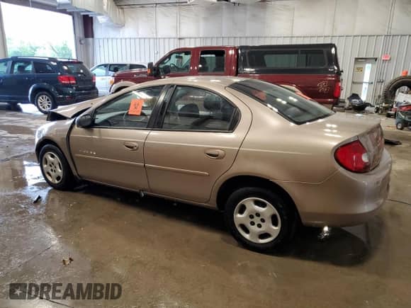 2000 Dodge Neon Highline with VIN 1B3ES46C8YD589412, listed as a Copart auction lot 61088945 with Not provided miles and Non repairable. Bid and sale history available at DreamBid. Image 2.