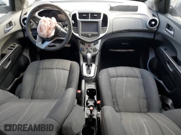 2017 Chevrolet Sonic LT with VIN 1G1JD5SB4H4124726, listed as a Copart auction lot 54689445 with 136,011 mi miles and Salvage title. Bid and sale history available at DreamBid. Image 8.