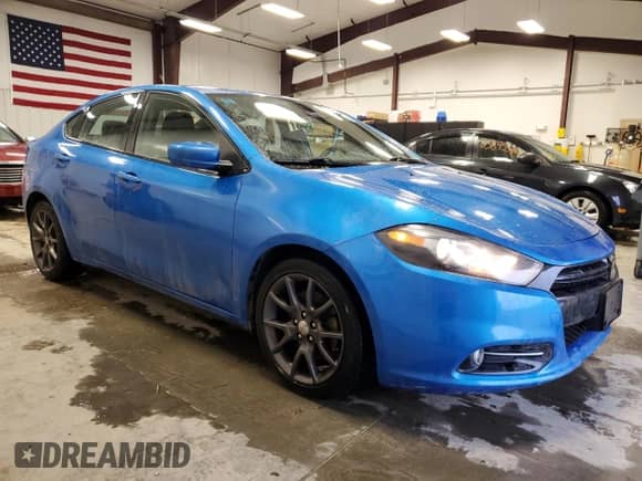 2015 Dodge Dart SXT with VIN 1C3CDFBB8FD346127, listed as a Copart auction lot 85767444 with 135,308 mi miles and Salvage title. Bid and sale history available at DreamBid. Image 4.