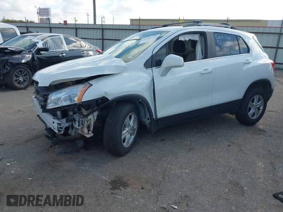 2016 Chevrolet Trax LT with VIN KL7CJLSB6GB615299, listed as a IAAI auction lot 43289760 with 72,451 mi miles and . Bid and sale history available at DreamBid. Image 14.