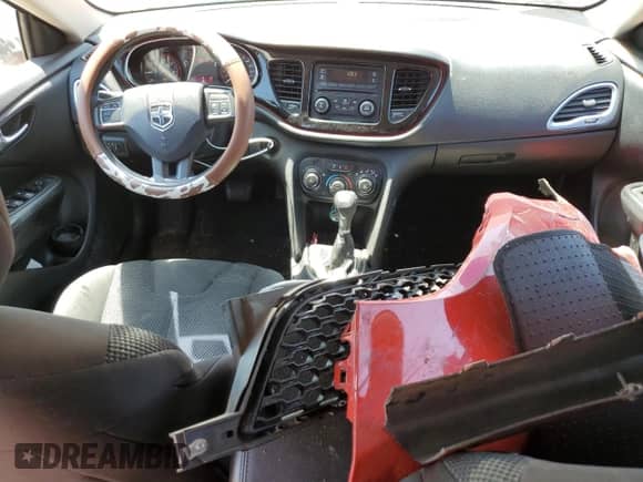 2016 Dodge Dart SE with VIN 1C3CDFAA6GD712127, listed as a Copart auction lot 65680485 with 167,601 mi miles and Salvage title. Bid and sale history available at DreamBid. Image 8.