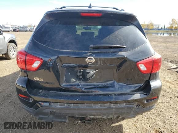 2019 Nissan Pathfinder SV with VIN 5N1DR2MM9KC644075, listed as a Copart auction lot 85740765 with 107,542 mi miles and Salvage title. Bid and sale history available at DreamBid. Image 6.
