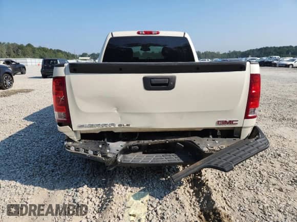 2012 GMC Sierra 1500 SLE with VIN 3GTP1VE07CG221273, listed as a Copart auction lot 72046575 with 163,893 mi miles and Salvage title. Bid and sale history available at DreamBid. Image 6.
