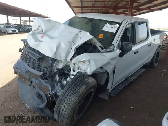 2019 Chevrolet Silverado 1500 Work Truck with VIN 1GCPWAEFXKZ233382, listed as a IAAI auction lot 42714179 with Not provided miles and . Bid and sale history available at DreamBid. Image 18.