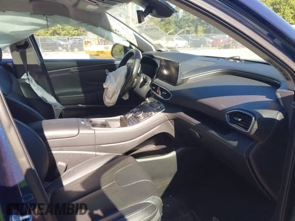 2022 Hyundai Santa Fe Limited z VIN 5NMS4DAL8NH402319, wystawiony jako IAAI lot #43341539 z przebiegiem 43 410 mil mil oraz . Historia ofert i sprzedaży dostępna na DreamBid. Obrazek 5.