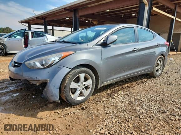 2013 Hyundai Elantra Limited with VIN 5NPDH4AE9DH214148, listed as a Copart auction lot 81777725 with 153,183 mi miles and Salvage title. Bid and sale history available at DreamBid. Image 1.