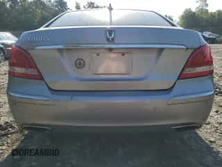 2013 Hyundai Equus Signature z VIN KMHGH4JH9DU067662, wystawiony jako Copart lot #74026794 z przebiegiem 103 809 mil mil oraz Szkoda całkowita • Salvage title. Historia ofert i sprzedaży dostępna na DreamBid. Obrazek 6.