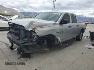 2015 Ram 1500 Express with VIN 1C6RR7KT8FS612674, listed as a Copart auction lot 55100185 with 163,756 mi miles and Clean title. Bid and sale history available at DreamBid. Image 1.