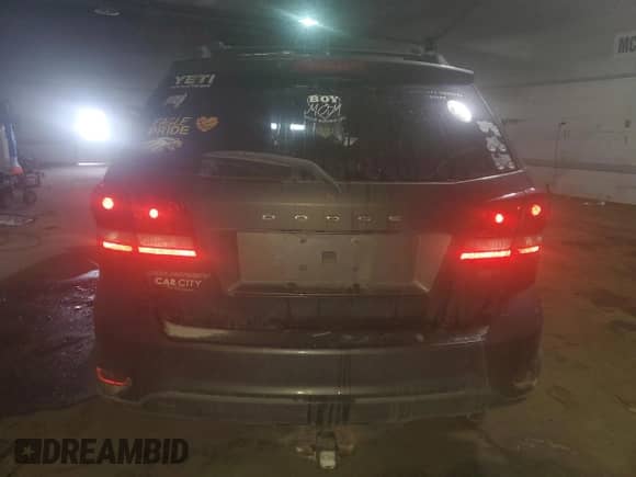 2014 Dodge Journey SXT z VIN 3C4PDCCB7ET280012, wystawiony jako Copart lot #41738135 z przebiegiem Nie podano mil oraz Czysty tytuł • Clean title. Historia ofert i sprzedaży dostępna na DreamBid. Obrazek 6.