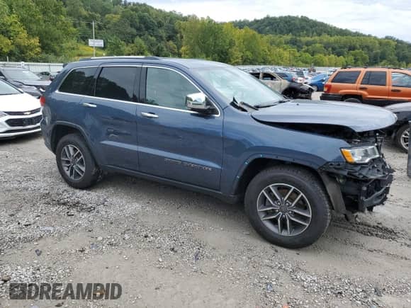 2020 Jeep Grand Cherokee Limited X with VIN 1C4RJFBGXLC206284, listed as a Copart auction lot 70087265 with 55,573 mi miles and Salvage title. Bid and sale history available at DreamBid. Image 4.