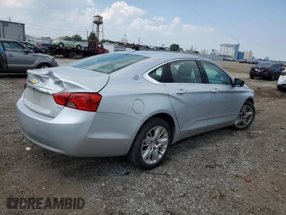 2016 Chevrolet Impala LS with VIN 2G11X5SA8G9205447, listed as a Copart auction lot 68303985 with 114,563 mi miles and Salvage title. Bid and sale history available at DreamBid. Image 3.