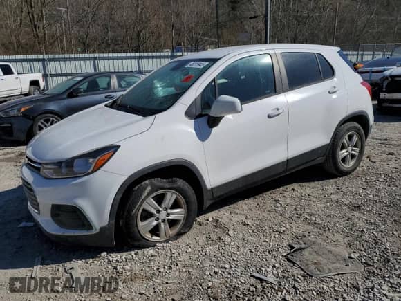 2017 Chevrolet Trax LS with VIN 3GNCJNSB8HL237606, listed as a Copart auction lot 46225945 with Not provided miles and Salvage title. Bid and sale history available at DreamBid. Image 1.