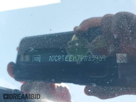 2023 Chevrolet Colorado 4WD Trail Boss с VIN 1GCPTEEK7P1185939, выставлен на аукционе IAAI как лот 41884598 с пробегом 3 476 миль миль и . История ставок и продаж доступна на DreamBid. Изображение 9.
