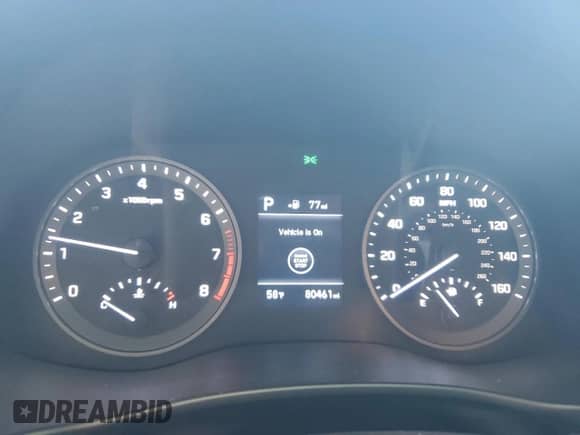 2020 Hyundai Tucson Value with VIN KM8J33A42LU105730, listed as a Copart auction lot 81601995 with 80,461 mi miles and Clean title. Bid and sale history available at DreamBid. Image 9.