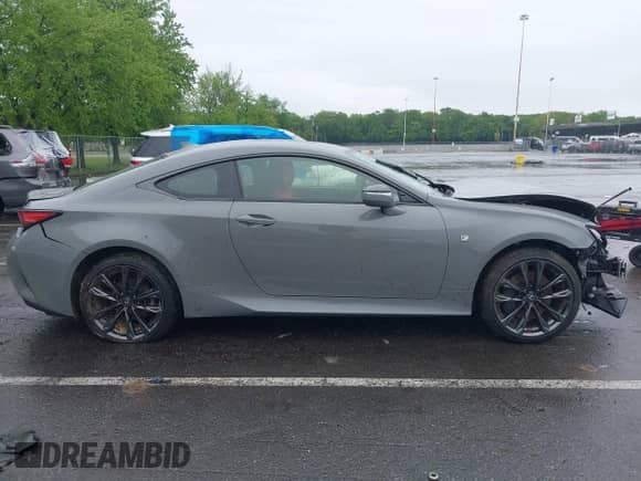 2023 Lexus RC 350 F Sport with VIN JTHGZ5DC7P5012065, listed as a IAAI auction lot 42247935 with 33,237 mi miles and . Bid and sale history available at DreamBid. Image 13.