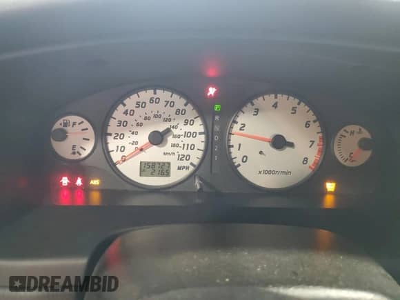 2003 Nissan Pathfinder SE z VIN JN8DR09Y23W807996, wystawiony jako Copart lot #56011985 z przebiegiem 158 727 mil mil oraz Szkoda całkowita • Salvage title. Historia ofert i sprzedaży dostępna na DreamBid. Obrazek 9.